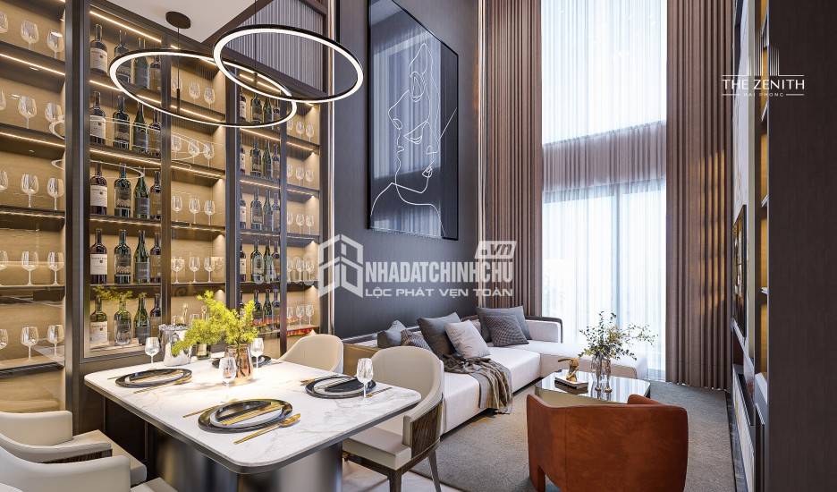 DUPLEX THÔNG TẦNG 118m² VIEW BỂ BƠI TẠI THE ZENITH – CHỈ 5,115 TỶ